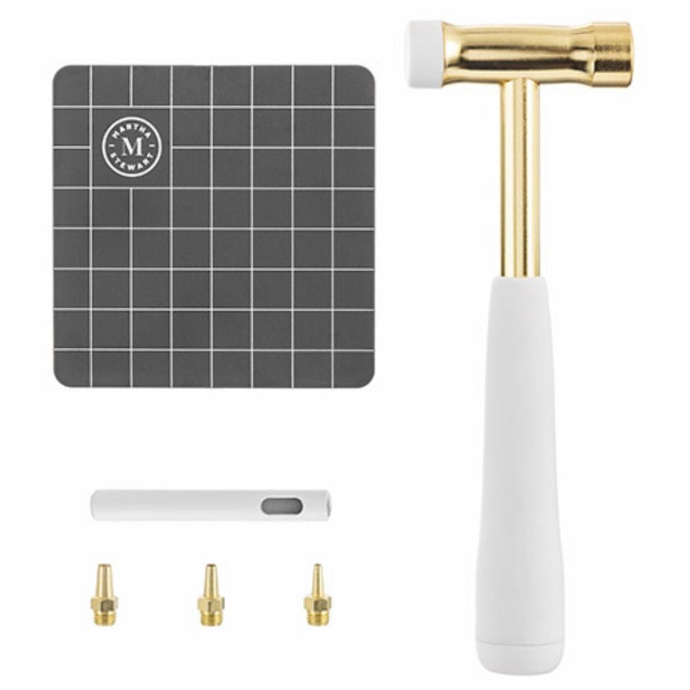 Hammer &amp; Setter Set / Kit de Martillo y Herramientas para Ojillos Descontinuado Martha Stewart