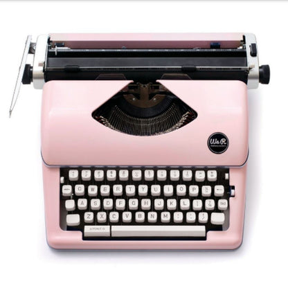 Typecast Typewriter Blush Pink Kit  / Máquina de Escribir Rosa con Extras Descontinuado We R Memory Keepers