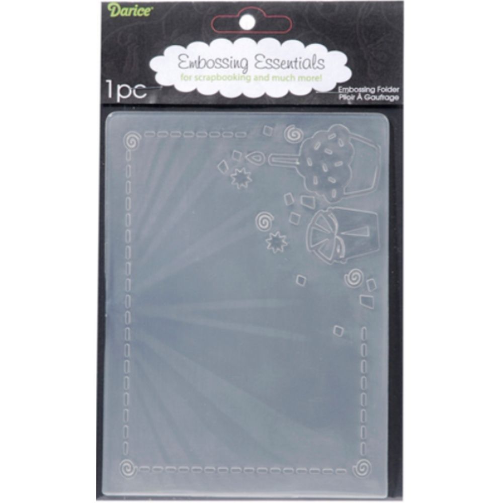 Embossing Gift Cupcakes / Folder de Grabado Regalo y Cupcake Folders de Grabado Darice