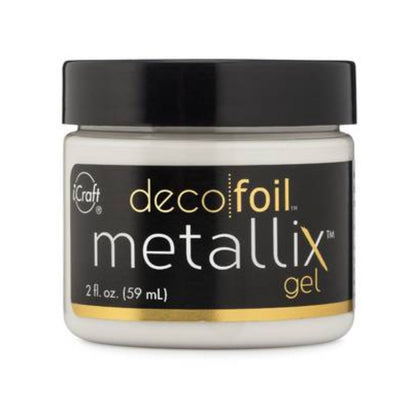 Deco Foil Metallix Gel White Pearl / Gel Metálico Blanco Perla Descontinuado iCraft