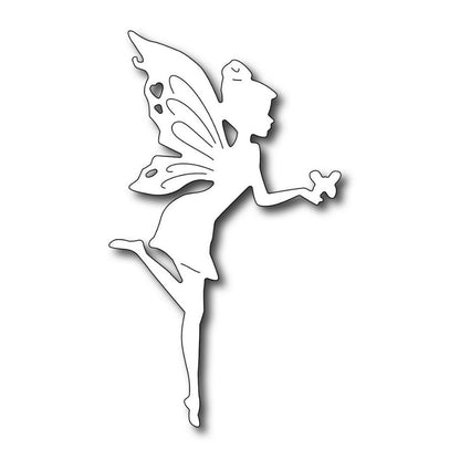 Pretty Silhouette Fairy Die / Suaje de Hada Descontinuado Frantic Stamper