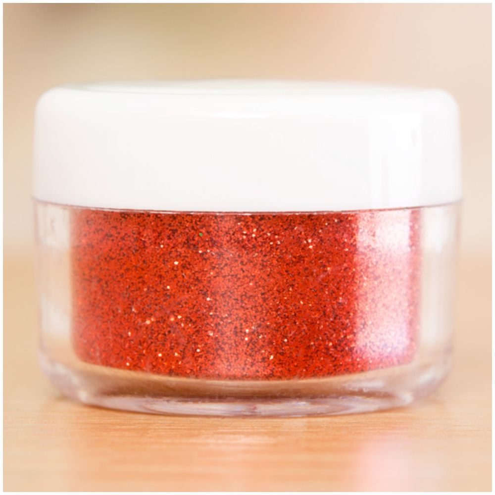 Stardust Glitter Hot Lips / Diamantina Rojo