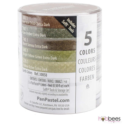 Ultra Soft Artist Pastel Set Earth / Set de Pasteles Ultra Suaves Tierras Descontinuado PanPastel