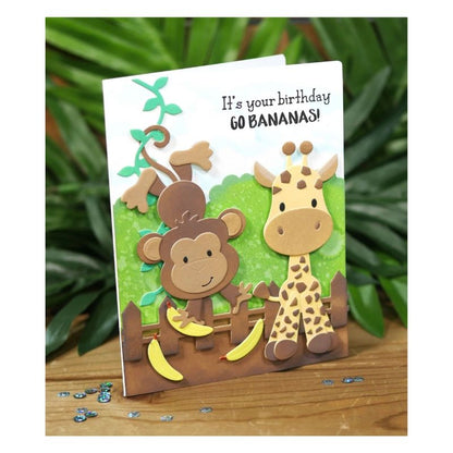 Giraffe Die / Suaje de Corte Jirafa Descontinuado Elizabeth Craft Designs