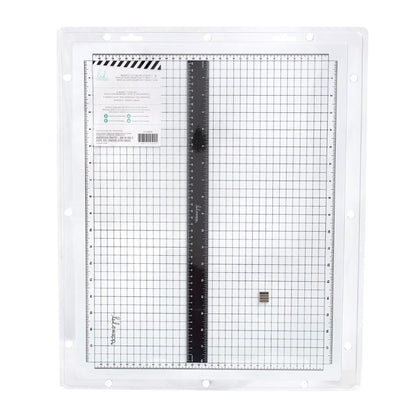 Heidi Swapp Magnetic Cutting Mat &amp; Ruler / Base De Corte Magnética con Regla 45.7X35 Cm Descontinuado Heidi Swapp