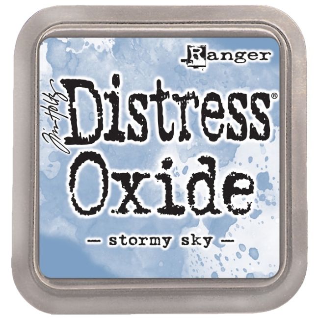 Tim Holtz Distress Oxide Stormy Sky  / Cojin de Tinta Efecto Oxidado Cielo Nublado Tintas Ranger