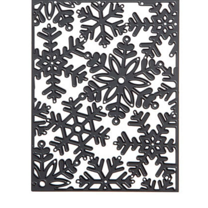 Snowflake Design Background / Suaje Fondo de Copos de Nieve Dados de Corte / Suajes / Troqueles Darice