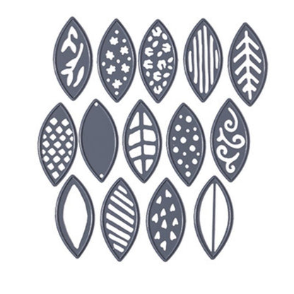 Designed Leaves Dies / Suajes de Hojas de Árbol Dados de Corte / Suajes / Troqueles Darice
