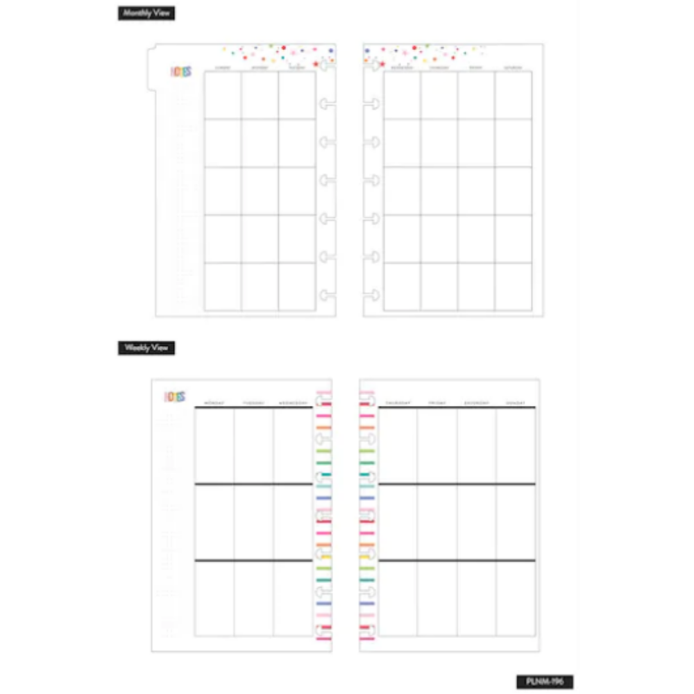 Happy Planner Oh Happy Day Mini Planner / Agenda Planificadora 12 Meses Dias Felices Descontinuado Me &amp; My Big Ideas