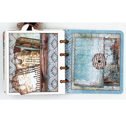 Framelits Bookplate, Hinges &amp; Label Dies / Suajes de Adornos de Libros Descontinuado Sizzix