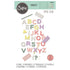 Thinlits Pop Art Uppercase Dies / Suaje Alfabeto en Mayúsculas Descontinuado Sizzix