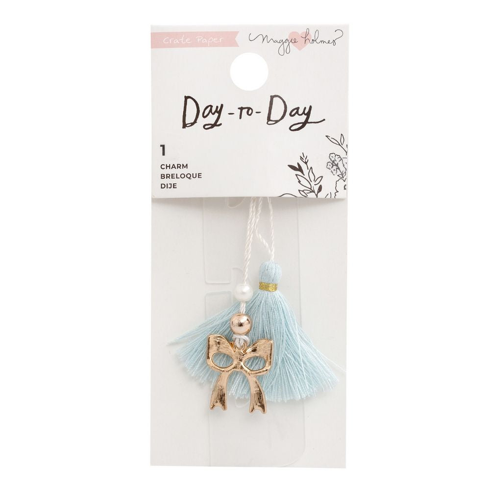 Charm Bookmark Bow / Marcador de Agenda y Adorno Adornos / Embellishments Maggie Holmes