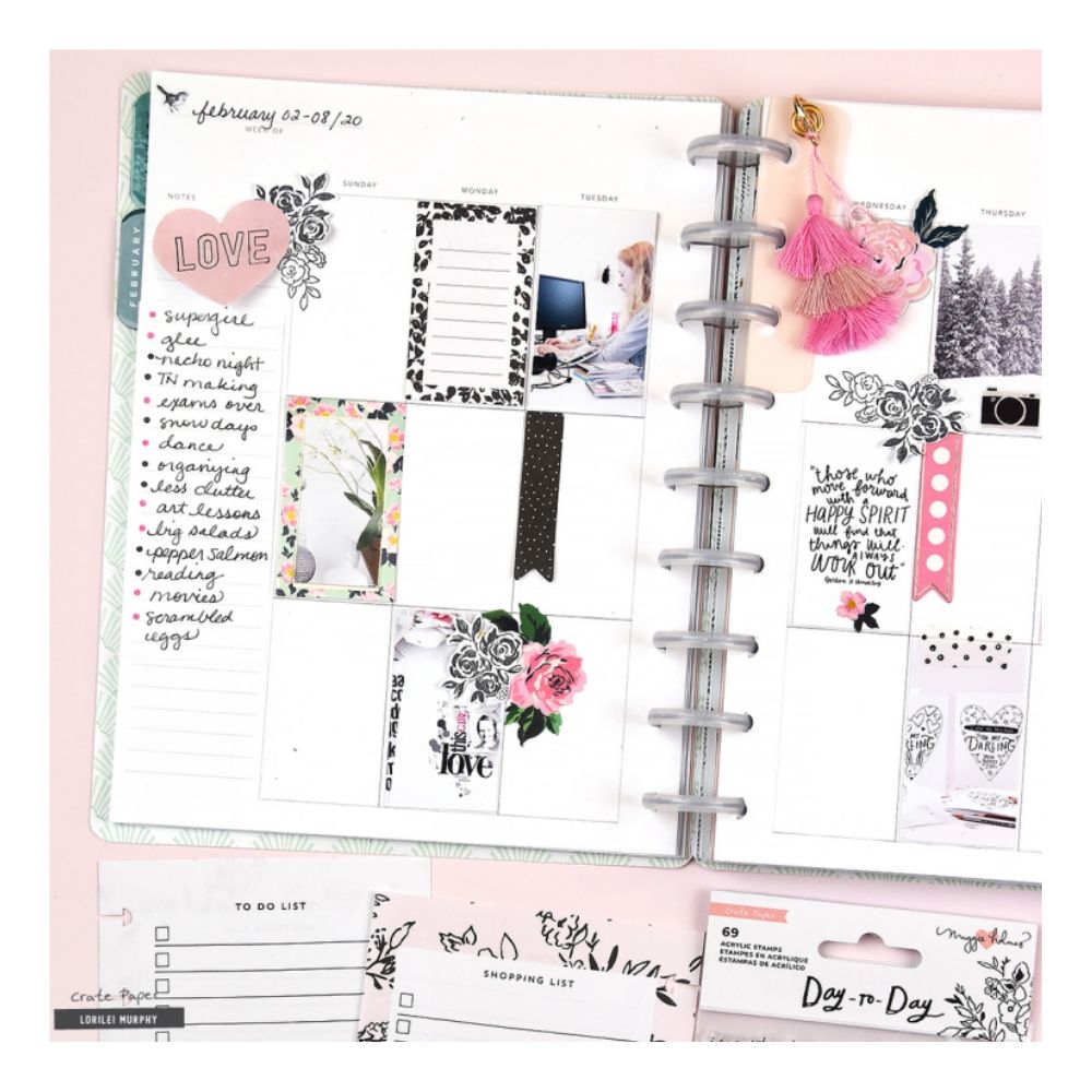 Charm Bookmark Floral / Marcador de Agenda y Adorno Adornos / Embellishments Maggie Holmes