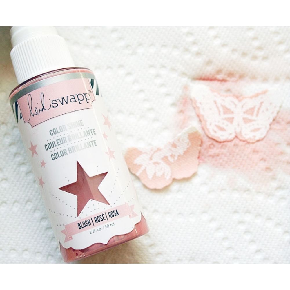 Color Shine Pack 2  / Kit de 6 Tintas en Spray con Brillitos  Heidi Swapp