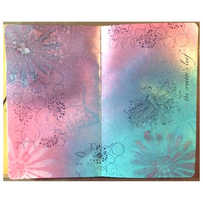 Color Shine Pack 4  / Kit de 4 Tintas en Spray con Brillitos Pintura y Medios Mixtos Heidi Swapp