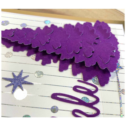 Flock Transfer Sheets Purple Punch / Papel Transfer de Terciopelo Morado DESCONTINUADO iCraft