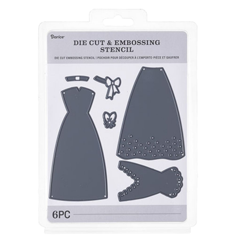 Wedding Dress Dies / Suajes de Vestido Dados de Corte / Suajes / Troqueles Darice