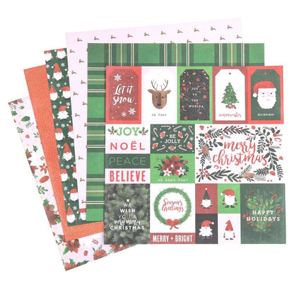 Holiday Cheer Cardstock / Block de Cartulina Navideña Descontinuado DCWV
