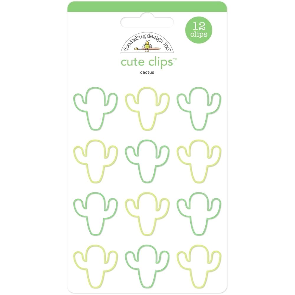 Cactus Clips / Clips de Cactus Adornos / Embellishments Doodlebug