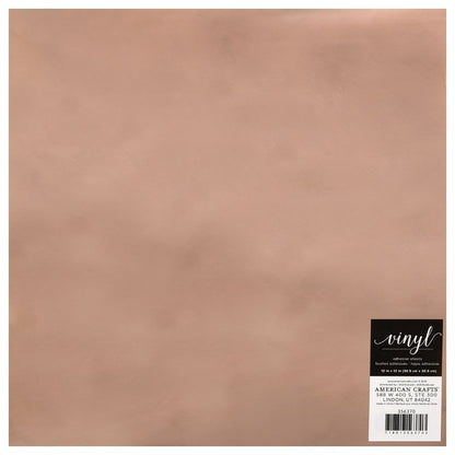 Vinyl Sheet Rose Gold / Vinil Oro Rosa 12" Descontinuado American Crafts