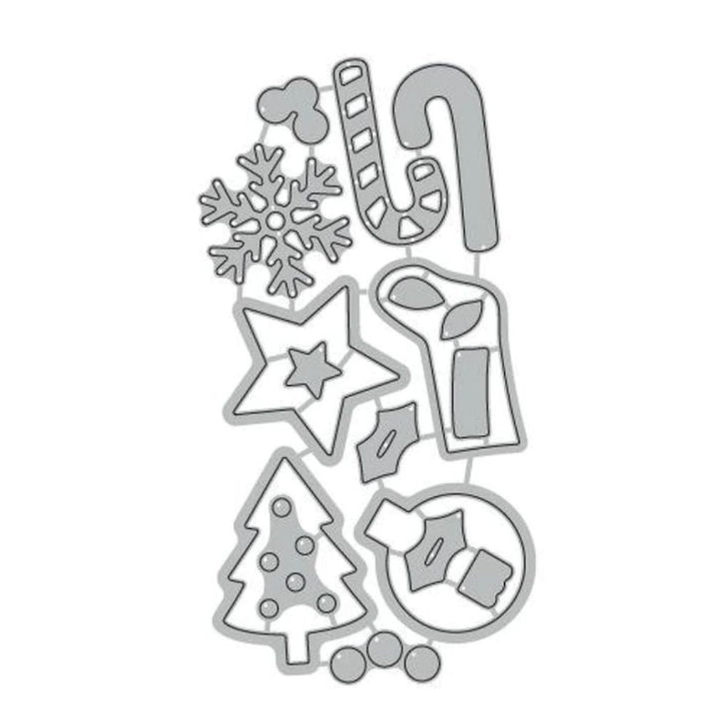 Iconic Christmas Dies / Suajes Iconos de Navidad Descontinuado Concord &amp; 9th
