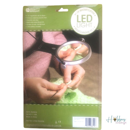 Magnification Led Light / Luz Led con Aumento Descontinuado Mighty Bright