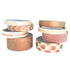 Beautiful Rose Gold Washi Tape / 8 Cintas Washi Oro Rosa Washi Tape American Crafts