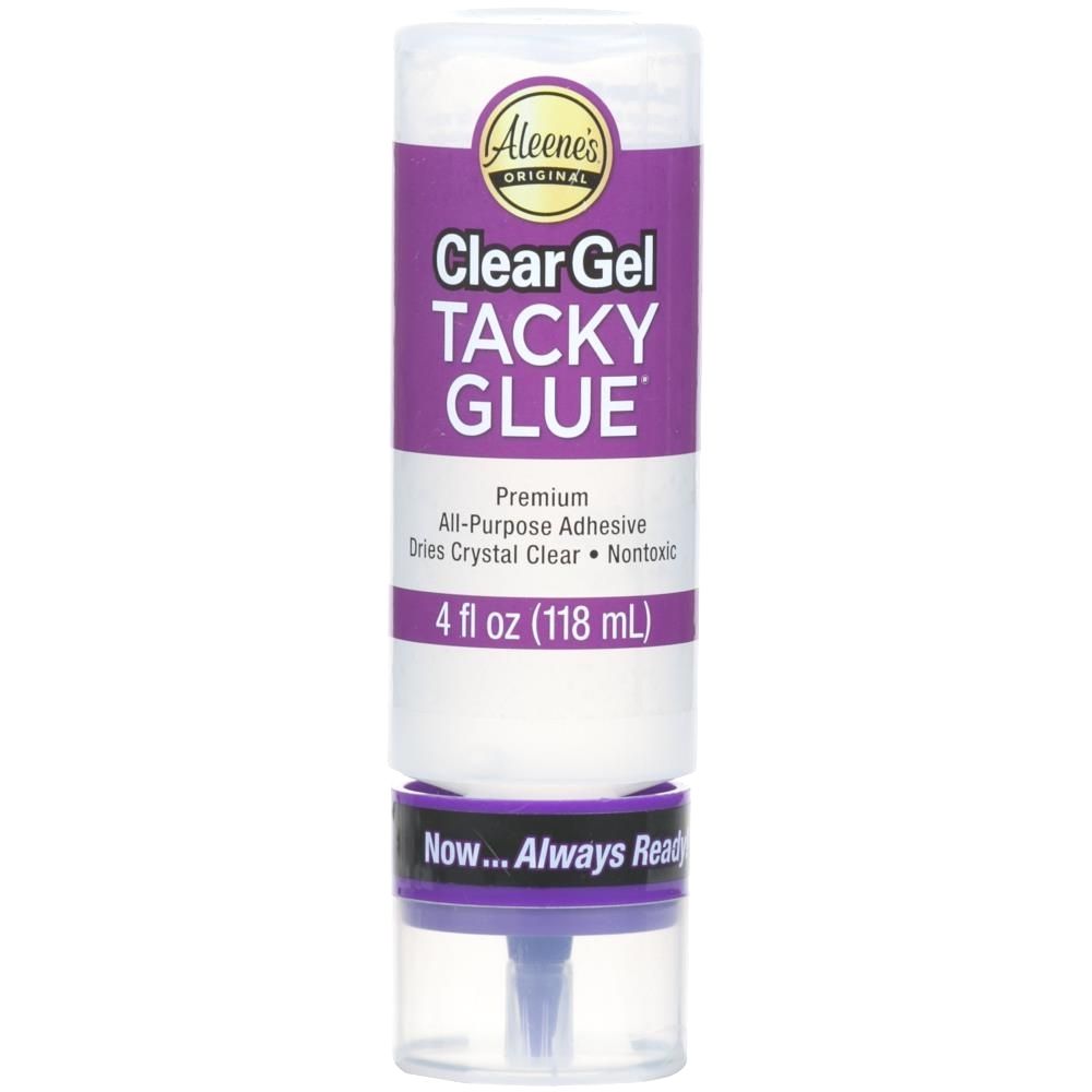 Always Ready Clear Gel Tacky Glue / Pegamento en Gel Siempre Listo Adhesivos / Pegamentos Aleene&