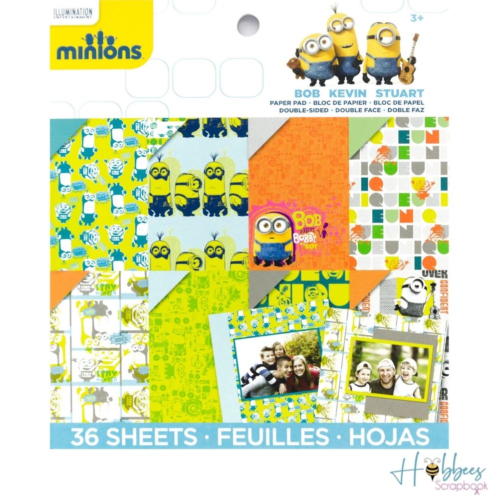 Paper Pad Minions / Block de Papel Minions Papel Ek Success