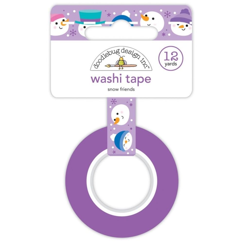 Washi Tape Snow Friends Winter Wonderland / Cinta Adhesiva Navidad