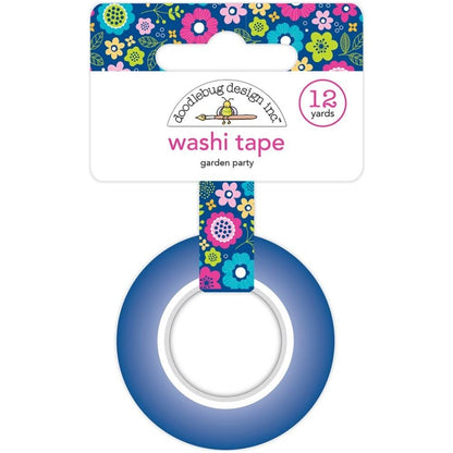 Garden Party Washi Tape / Cinta Adhesiva Floral Washi Tape Doodlebug