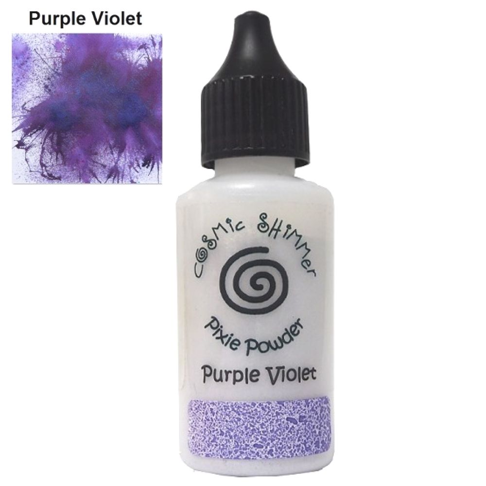 Cosmic Shimmer Pixie Powder Purple Violet / Polvo Colorante Violeta Pigmentos Creative Expressions