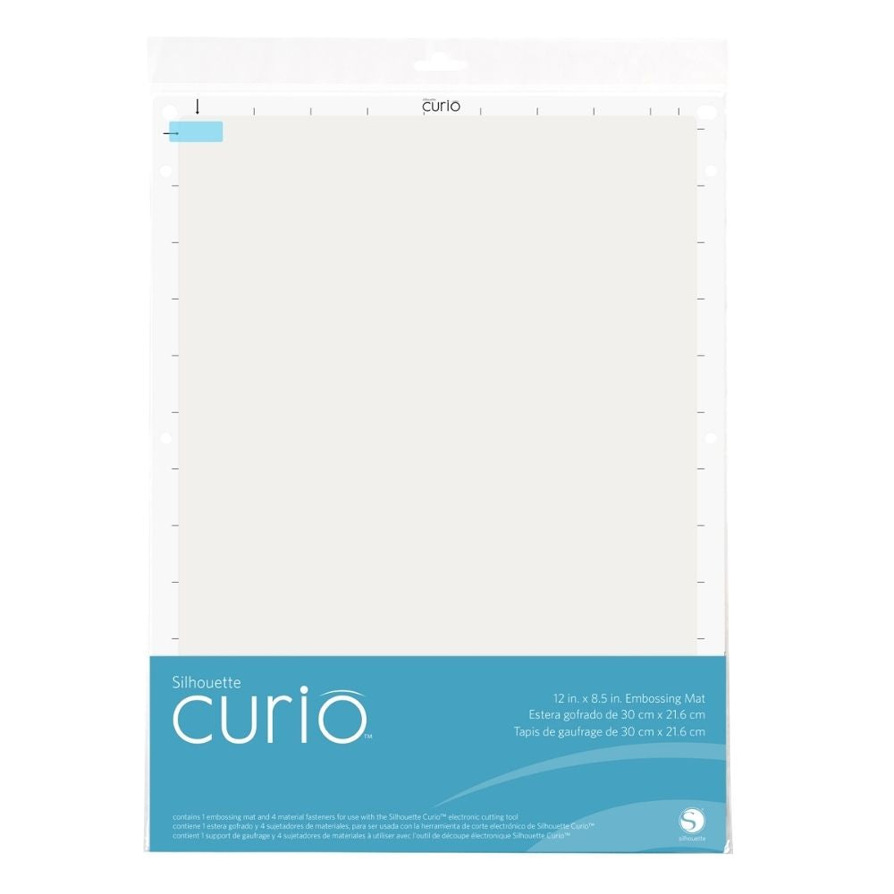 Curio Embossig Mat 8.5 x 12&quot; / Tapete de Embossing para Silhouette Curio Mats para Plotters Silhouette