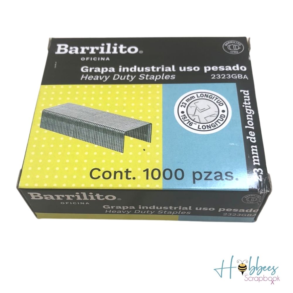 Grapas Para Engrapadora Uso Rudo 23 mm  Barrilito