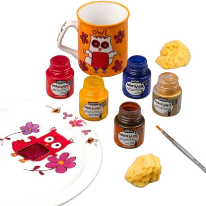 Porcelaine 150 China Paint Set / Pintura Para Porcelana Descontinuado Pebeo