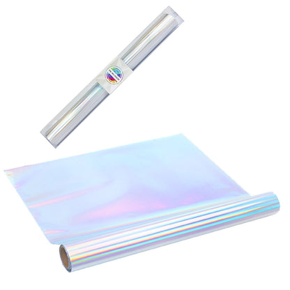 Rollo de Papel Metalizado Holografico  Foil Multicolor