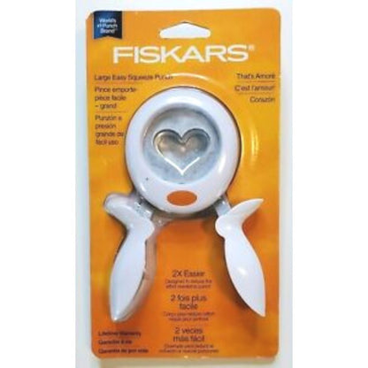 Heart Large Easy Squeeze Punch / Perforadora Corazón Grande Descontinuado Fiskars