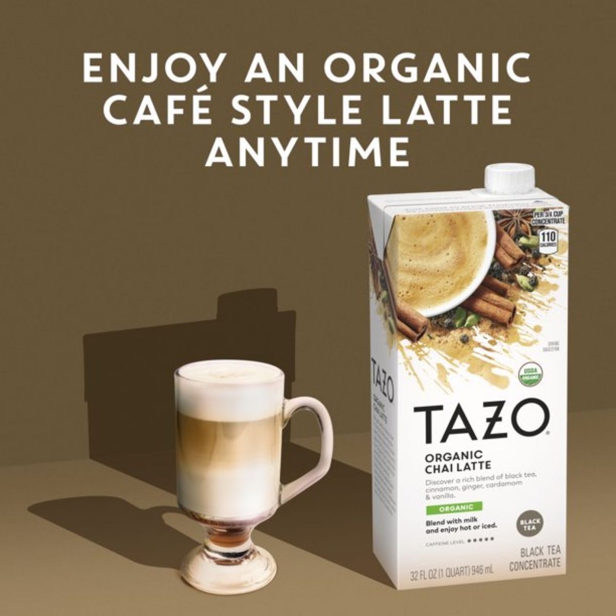 Chai Tea Latte Concentrate  / Concentrado de Té Chai Líquido Descontinuado Tazo