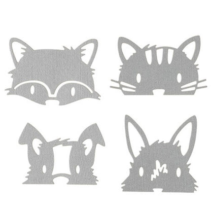 Animal Faces Dies / Suajes de Animales Descontinuado Darice