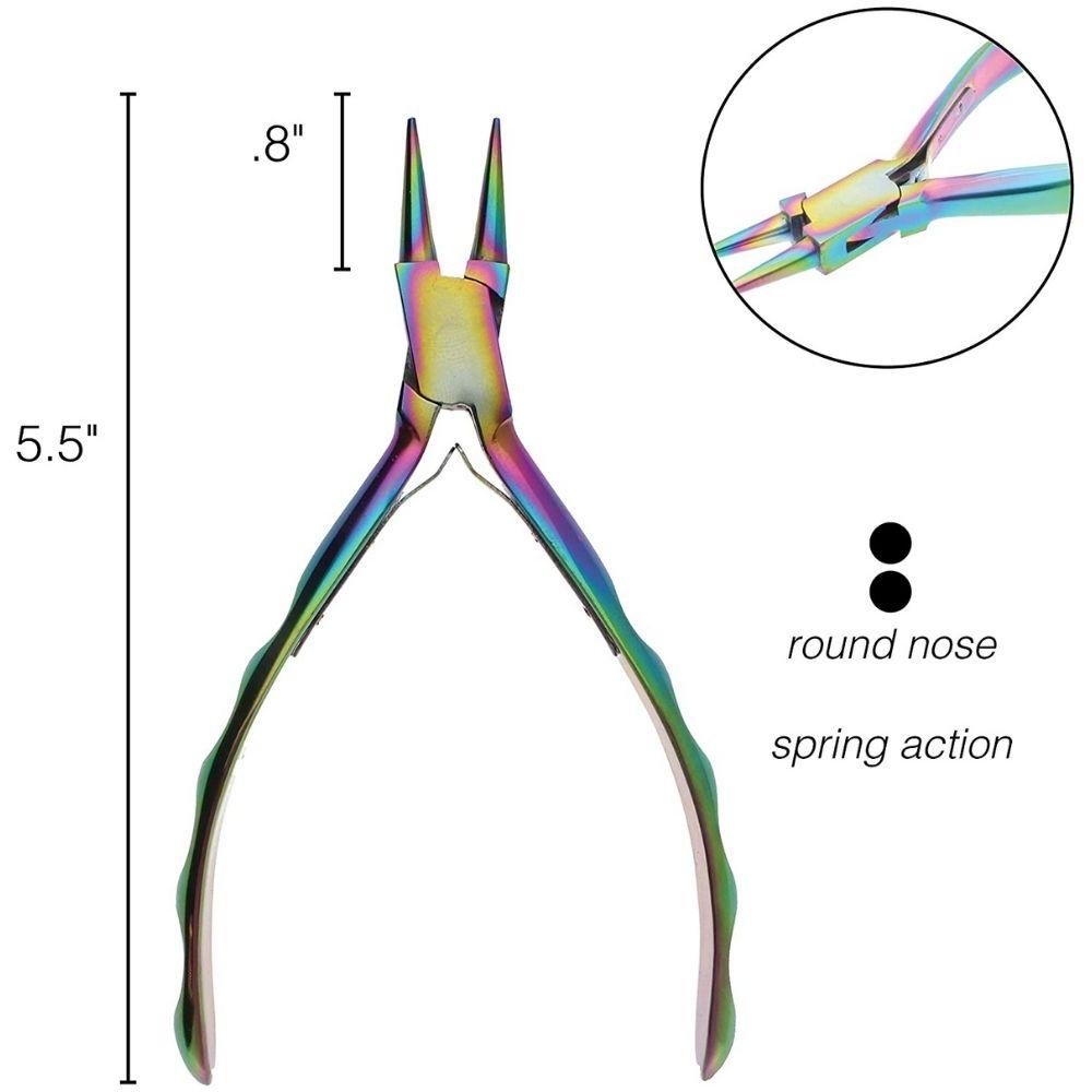 Round Nose Pliers / Pinzas Punta Redonda Arcoiris Herramientas Bead Smith