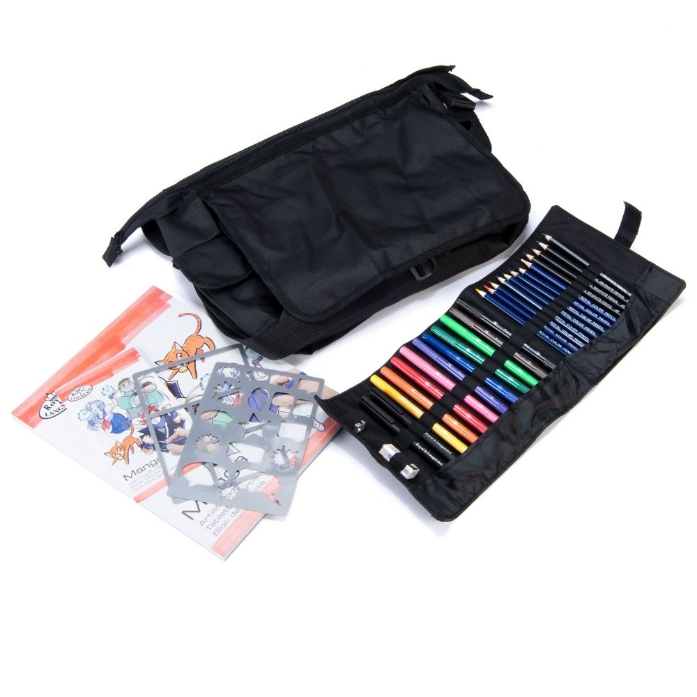 Manga Satchel Artist Pack / Set de Dibujo para Manga Descontinuado Royal Langnickel