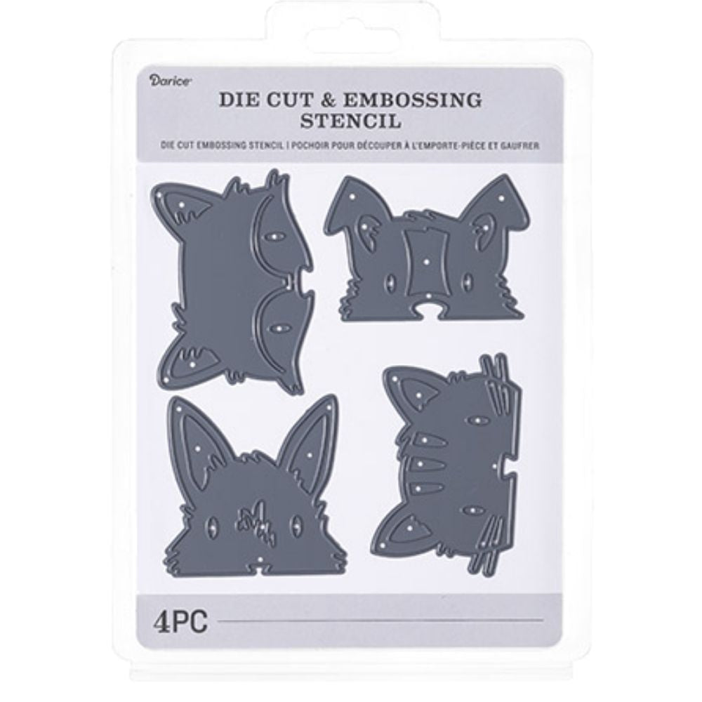Animal Faces Dies / Suajes de Animales Descontinuado Darice