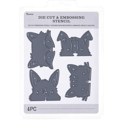 Animal Faces Dies / Suajes de Animales Descontinuado Darice