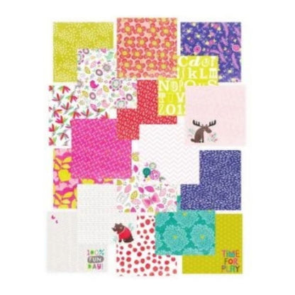 Paper Pad Playful Edition / Papel de Motivos Alegres 6&quot; Papel American Crafts