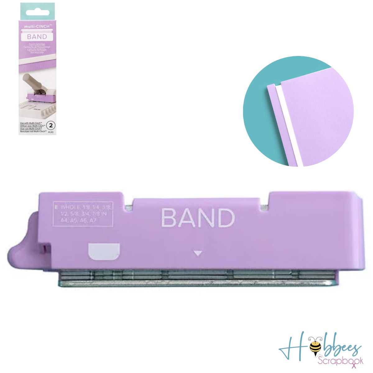 Multi Cinch Cartridge Band Punch / Cartucho Intercambiable de Banda Accesorios We R Memory Keepers