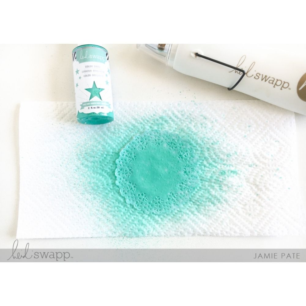 Color Shine Spritz Ocean / Tinta en Spray Color Azul Pintura y Medios Mixtos Heidi Swapp