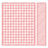 Gingham / 2 Folders de Grabado de Cuadritos Descontinuado Cricut