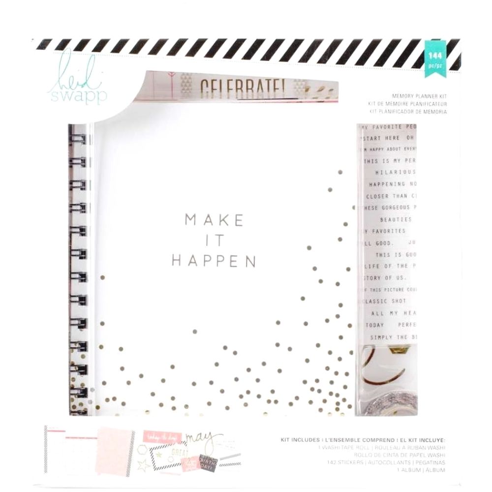 Memory Planner Kit / Kit Planificador para Memorias Agendas y Journals Heidi Swapp