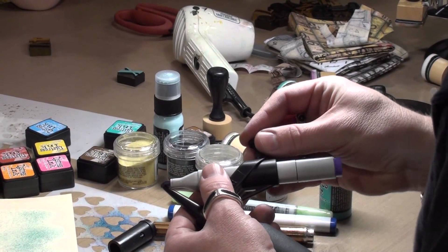 Distress Marker Spritzer / Aerografo Manual Descontinuado Ranger