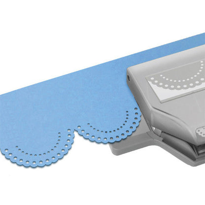 Dotted Scallop Large Edge Punch / Perforadora de Borde de Ondas Perforadoras Ek Success